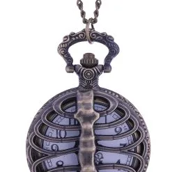 STEAMPUNK STORY Montre à Gousset Coque Colonne Vertébrale Cuivre Vintage Steampunk