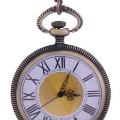 STEAMPUNK STORY Montre Ronde Style Ancienne à Gousset Aristocrate Steampunk