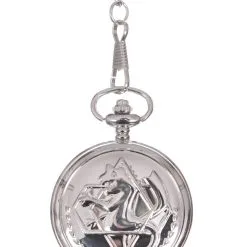 STEAMPUNK STORY Montre à Gousset Argentée Fullmetal Alchemist Edward Elric