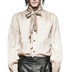 Blouse Blanche Gothique Steampunk Homme Du Peuple Début XIXe Siecle Punk Rave