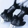 Mitaines En Dentelle Avec Plumes élégante Gothique RQ-BL -Costumes Cosplay Soldes Boutique RQBL0091