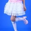 RQ-BL Jupe Blanche Tutu Sobre RQBL -Costumes Cosplay Soldes Boutique RQBL0199