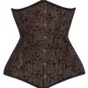 STEAMPUNK STORY Serre Taille Corset Noir Et Marron Steampunk Gothique 241 1 STEAMPUNK STORY Serre Taille Corset Noir Et Marron Steampunk Gothique 241 -Costumes Cosplay Soldes Boutique VGLM0241
